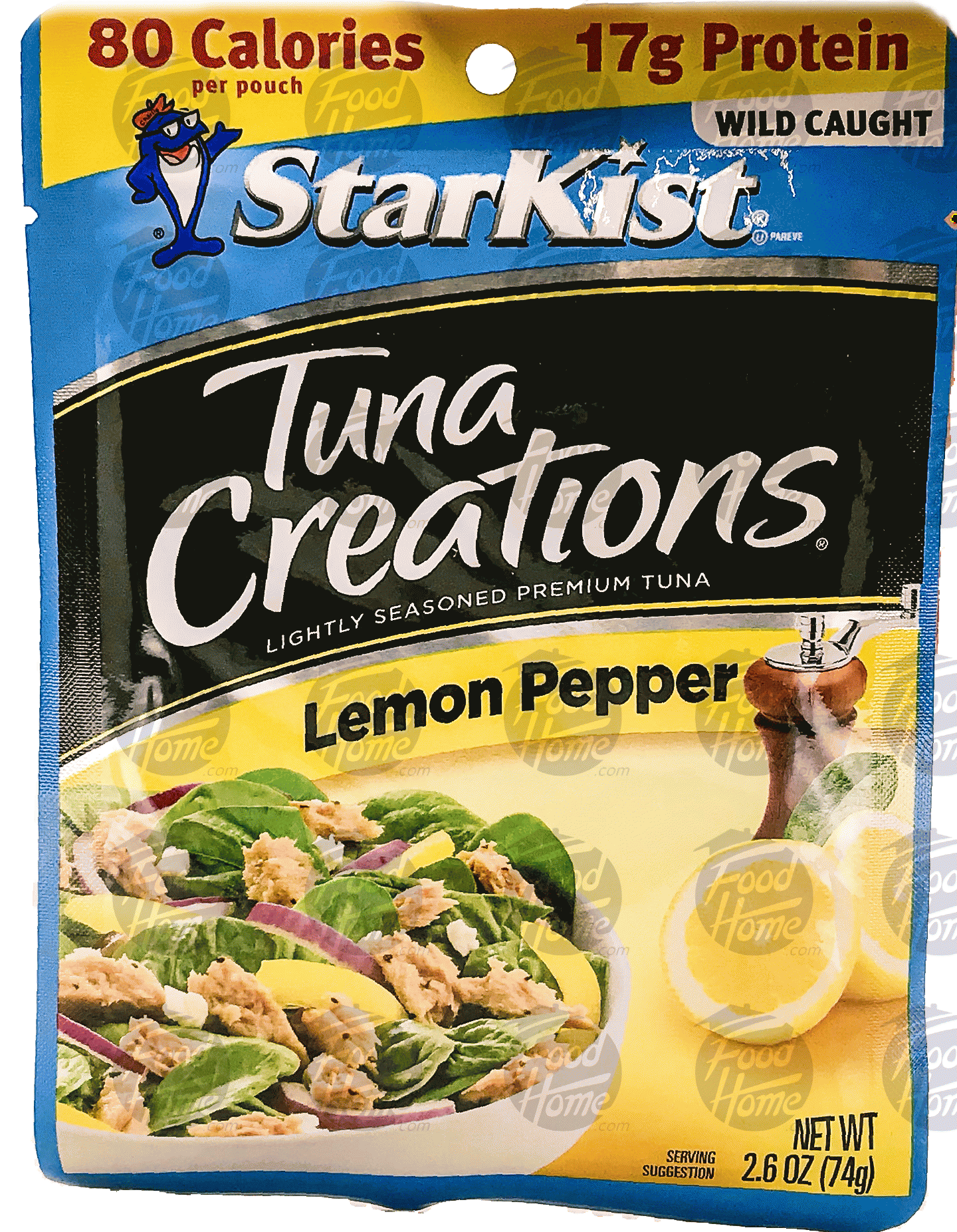 Starkist Tuna Creations zesty lemon pepper lightly marinated premium chunk light tuna Full-Size Picture